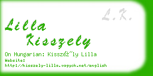 lilla kisszely business card